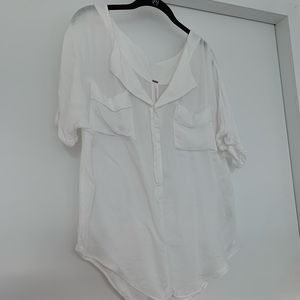 White Free People top